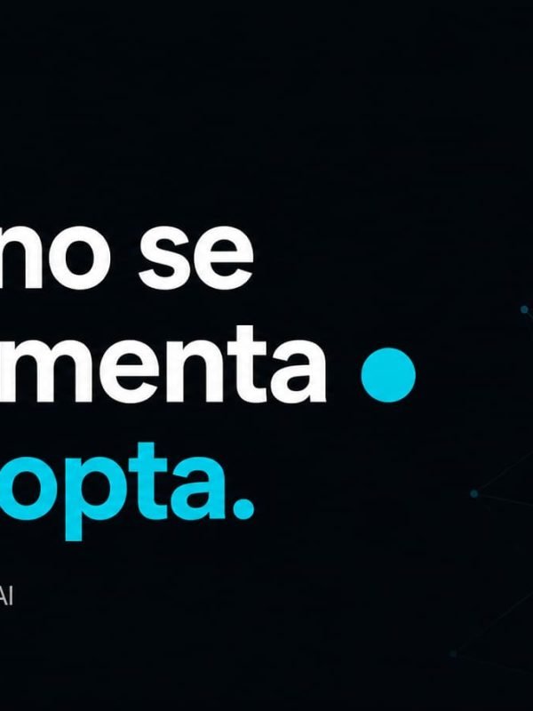 la ia no se implementa se adopta